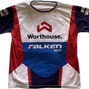 Worthouse James Deane Racing Jersey - Red, Blue, White